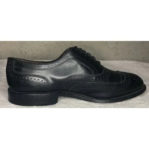 Allen Edmonds Broadstreet Black Leather Oxfords Dress Shoes Men's Size 10E - Picture 4 of 10